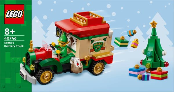 LEGO Iconic 40746 Julemandens lastbil
