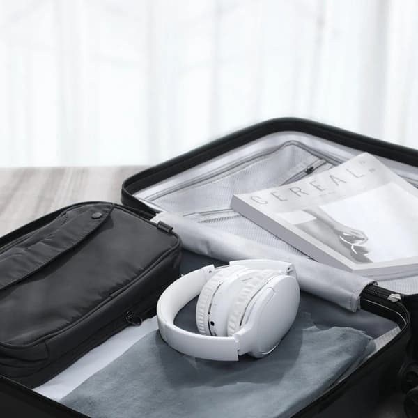 Baseus Encok D02 Pro Trådløse On-Ear Hovedtelefoner Bluetooth 5.0 Hvid