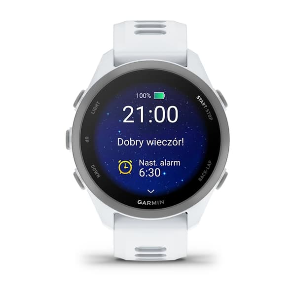Smartwatch Garmin Forerunner 170 43mm GPS Hvid