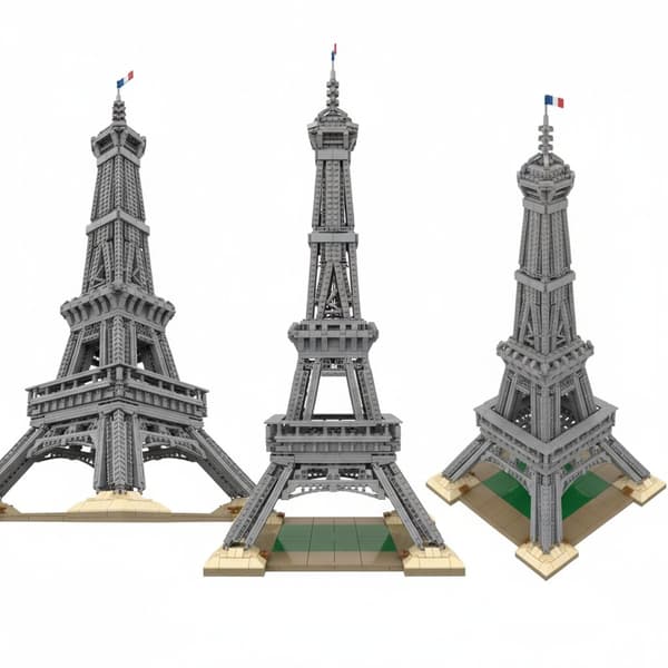 COIL-rakennuspalikkasarja Eiffel-torni 2815 osaa 90cm