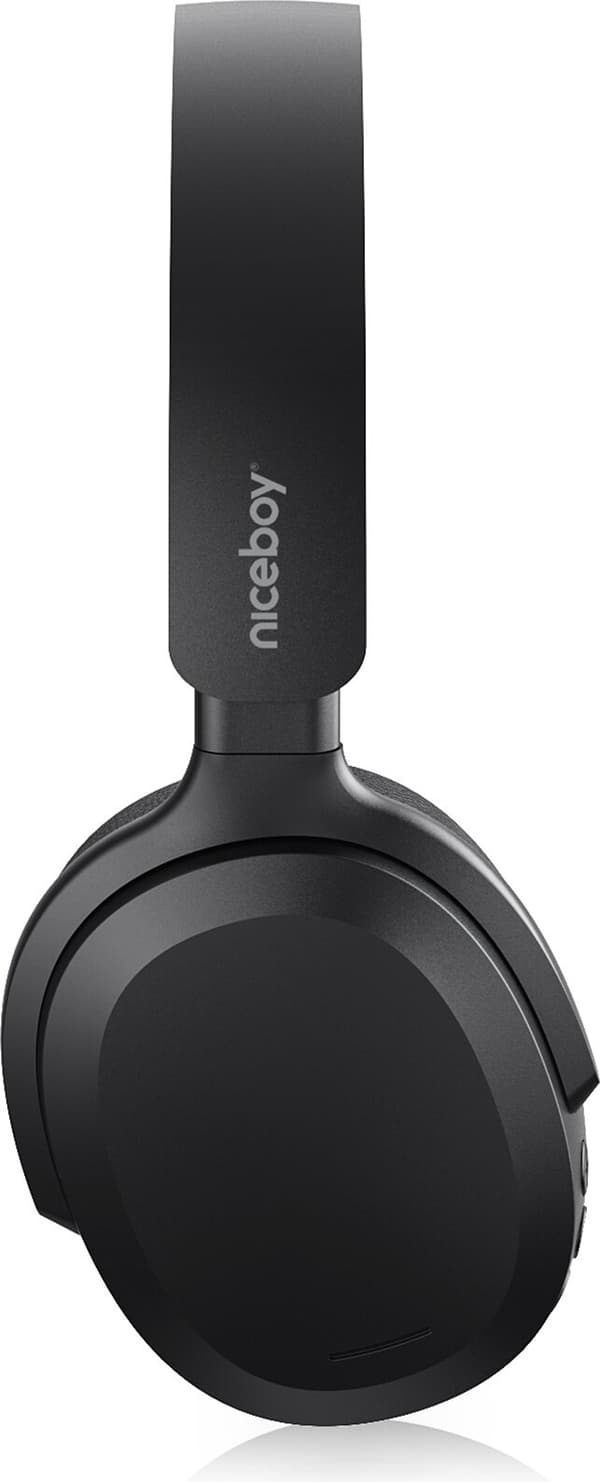 NICEBOY Sora Over-Ear Hörlurar Svart