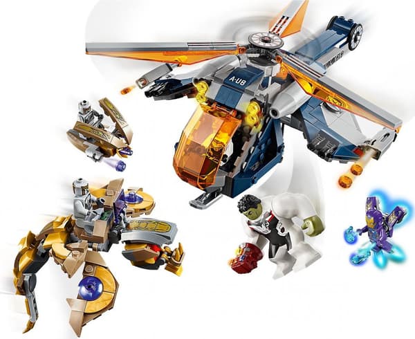 LEGO Marvel Hulks helikopterkrasch (76144)