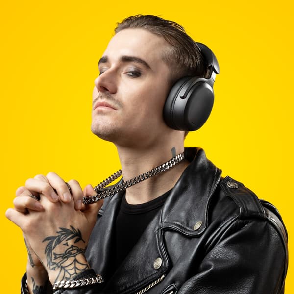 NICEBOY Sora Over-Ear Hörlurar Svart