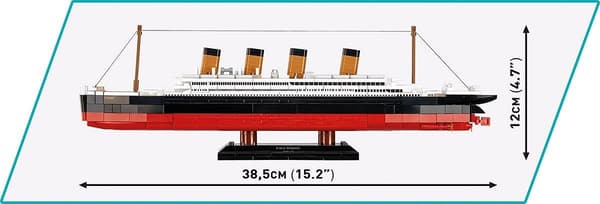 Cobi Byggeklodser R.M.S. Titanic 593 klodser