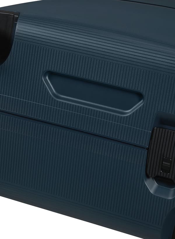 Stor Samsonite Magnum Eco kuffert - midnatsblå