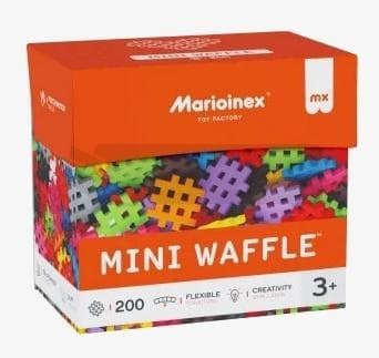 Mini Waffle klodser 200 stk.