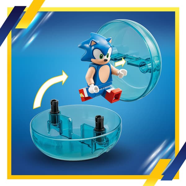 LEGO Sonic the Hedgehog 76990 Utmaning med den snurrande bollen