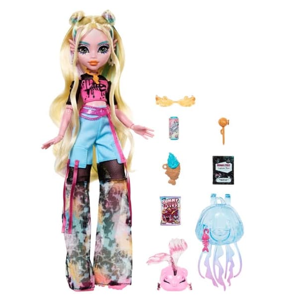 MONSTER HIGH Docka Lagoona Blue HXH75