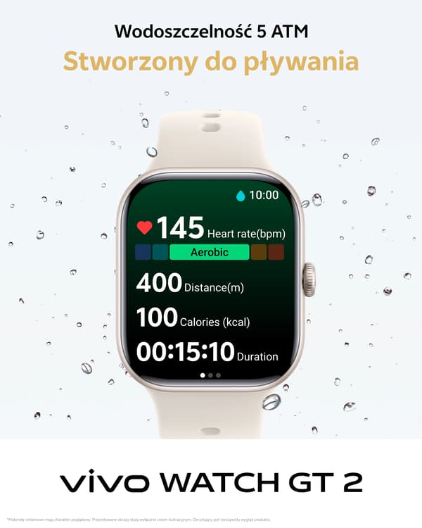 Smartwatch vivo Watch GT2 Hvid
