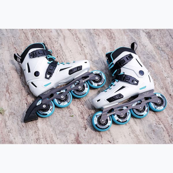 Rollerblade Lightning W white/aqua rulleskøjter Størrelse: 40.5-41 EU