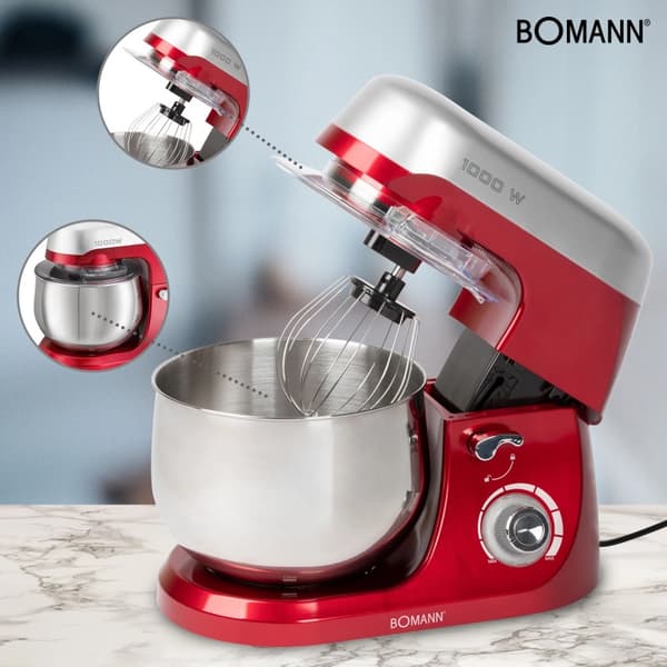 Bomann KM 6009 CB 1000W punainen yleiskone