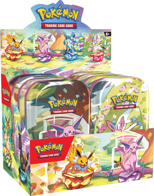 Pokemon TCG: Prismatic Evolutions Mini Tin - NÄYTTÖ