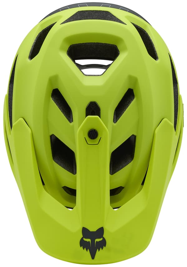 FOX Dropframe Pro Runn Cykelhjelm Sort-Gul MTB (størrelse S) MIPS