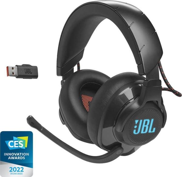 JBL Quantum 610 trådløse hovedtelefoner, sorte (JBLQUANTUM610BLK)