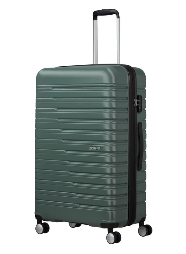 Stor resväska American Tourister Flashline - dark forest