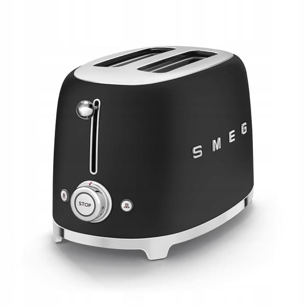 SMEG TSF01BLMEU 2-skive brødrister, sort