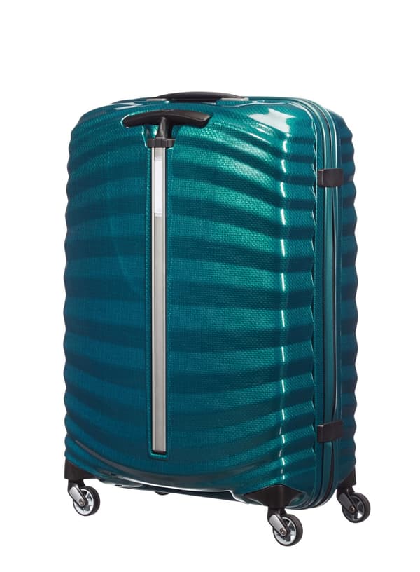 Samsonite Lite-Shock spinner medium resväska - petrol blue