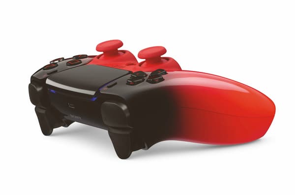 Sony DualSense Techno Red -ohjain PS5:lle, langaton, punainen