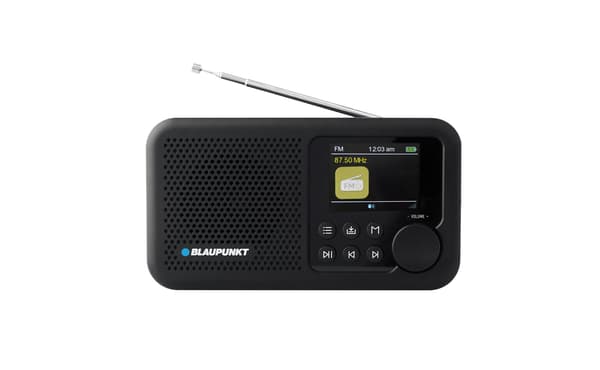 Blaupunkt DR8BK Radio FM, DAB+ Bluetooth Sort