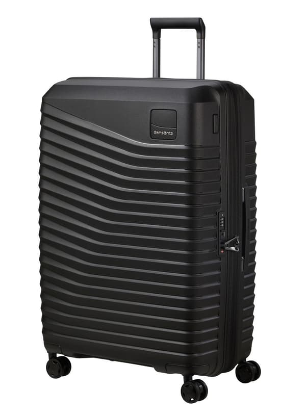 Stor expanderbar resväska Samsonite Intuo EXP - svart