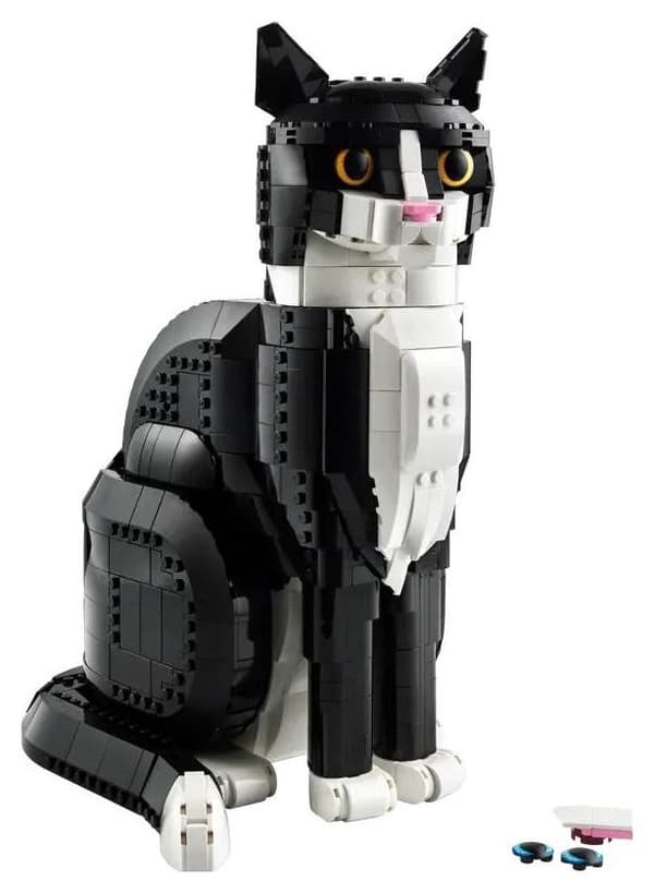 LEGO Ideas 21349 Sort og hvid kat