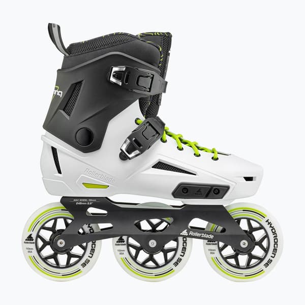 Rollerblade Lightning 110 rulleskøjter til mænd hvid/sort Størrelse: 43-44 EU