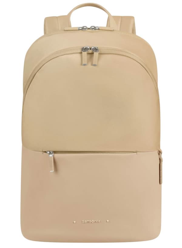 Samsonite 4Pack Round 14,1\" bærbar rygsæk til kvinder - sand