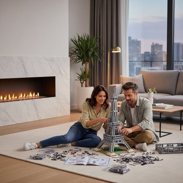 COIL-rakennuspalikkasarja Eiffel-torni 2815 osaa 90cm