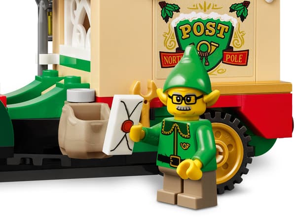 LEGO Iconic 40746 Julemandens lastbil