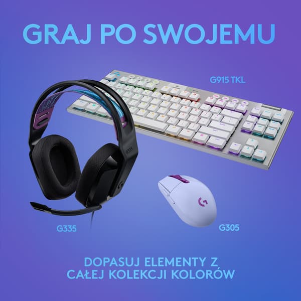 Logitech G335 Hovedtelefoner Sort (981-000978)