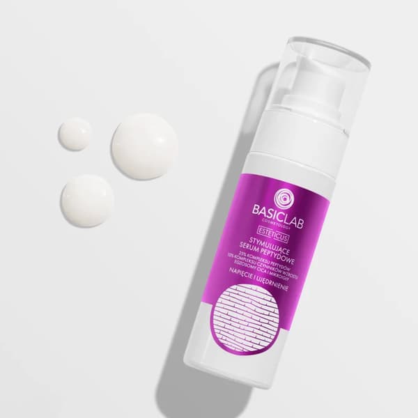 Stimulerende serum med peptider BasicLab Cosmetology Esteticus 30 ml