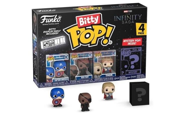 Funko POP Bitty -figuuri: Marvel 4kpl