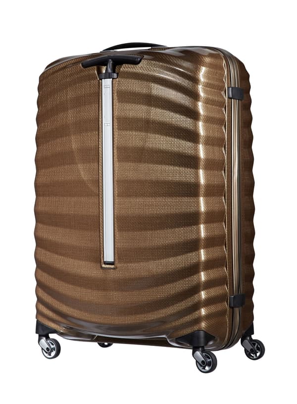 Stor resväska 98,5 l Samsonite Lite-Shock - sand