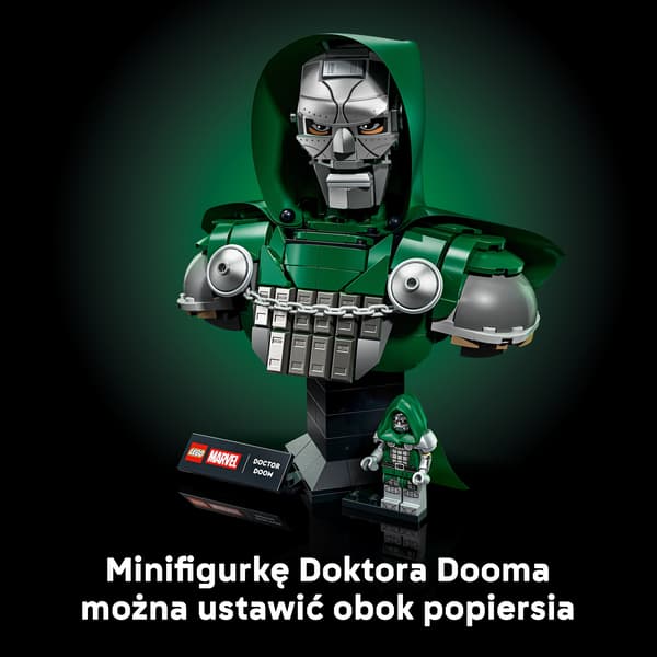 LEGO 76345 Super Heroes Doctor Doom Buste