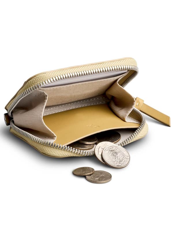 Bellroy Folio Piccolo nahkainen taskulompakko - sinappi