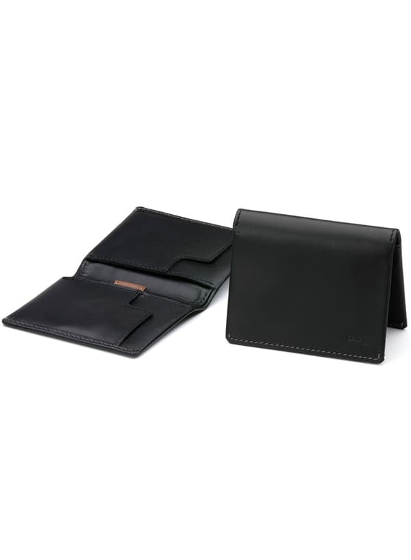 Bellroy Slim Sleeve läderplånbok - svart