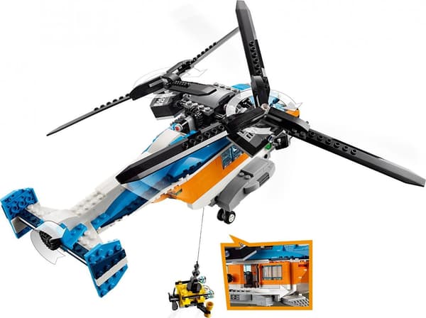 LEGO Creator Dobbeltrotorhelikopter (31096)