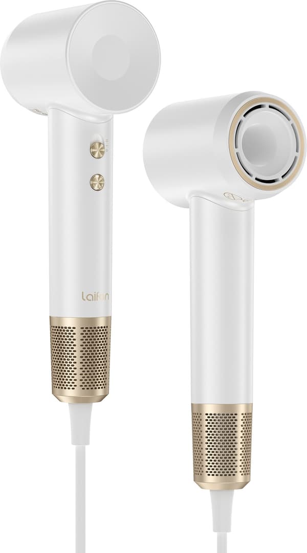 Hårtork LAIFEN Swift Premium Vit-guld 1400W
