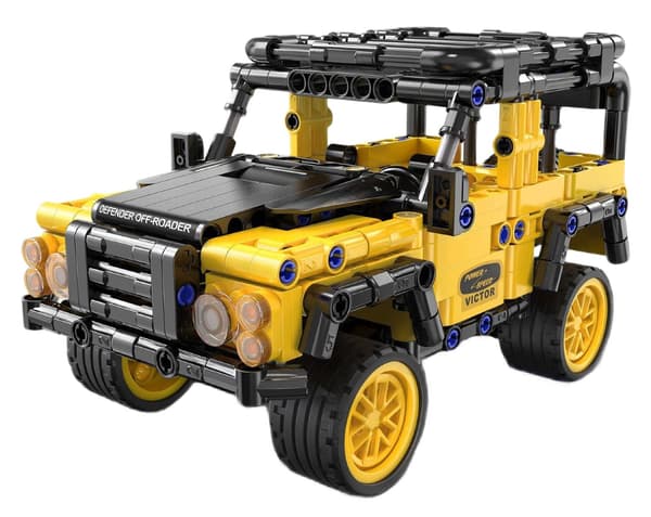 CADA Defender Off-Roader Pull-back C52028W muovipalikat