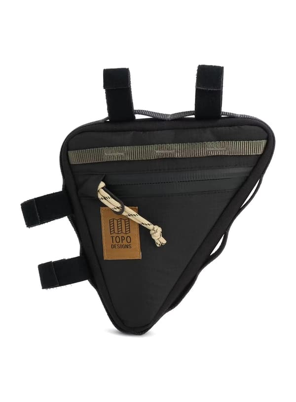 Topo Designs Bike Frame Bag - sort/neutral