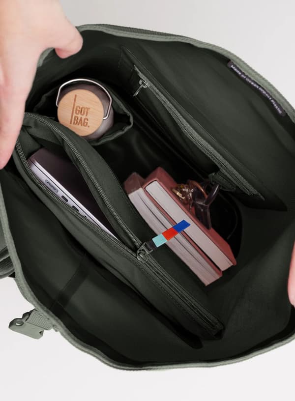GOT BAG Rolltop 2.0 byrygsæk - alger