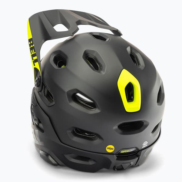 Bell FF Super DH MIPS Spherical matglans sort cykelhjelm