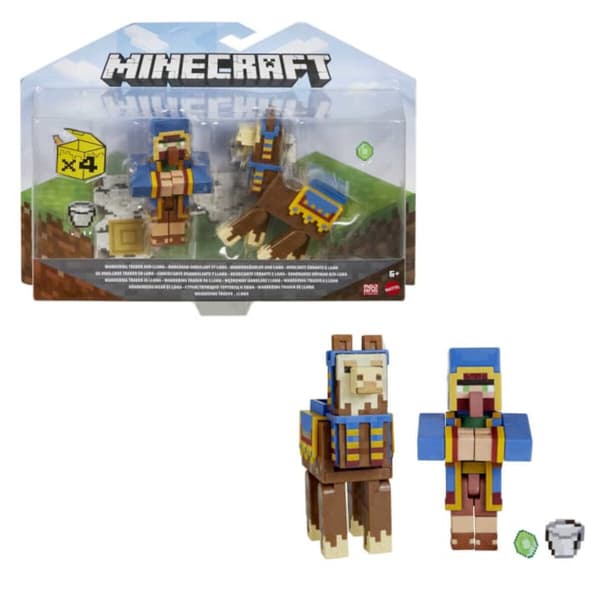 Minecraft Figurer 2-pak + tilbehør JCN56