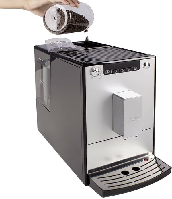 Melitta Caffeo Solo - Silver/Black -espressokeitin