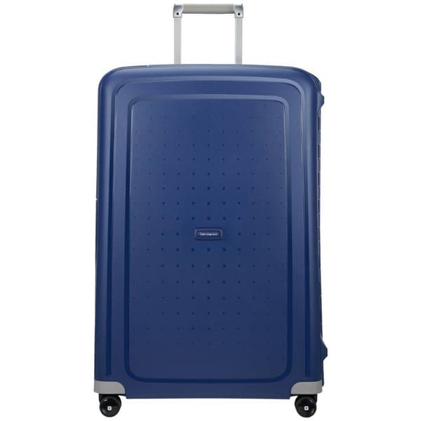 Stor resväska XL Samsonite S'Cure - mörkblå