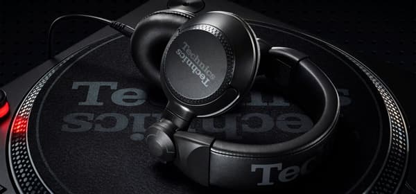 Hörlurar på örat TECHNICS EAH-DJ1200EK Svart