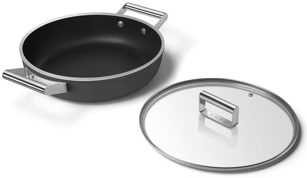 SMEG 50's Style DPF2812BLM 28 cm pande