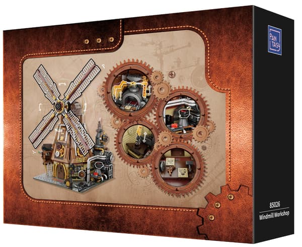 PANTASY Steampunk Vindmølleværksted Byggeklodser 85026