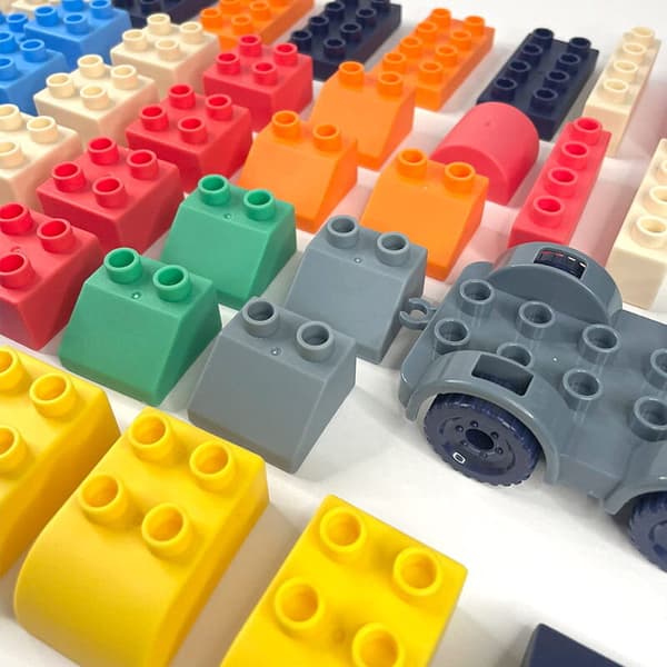 Bløde klodser - bløde byggeklodser 48 elementer