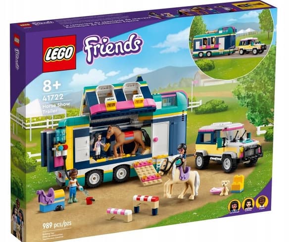 Lego Friends 41722 Hesteudstillingsvogn